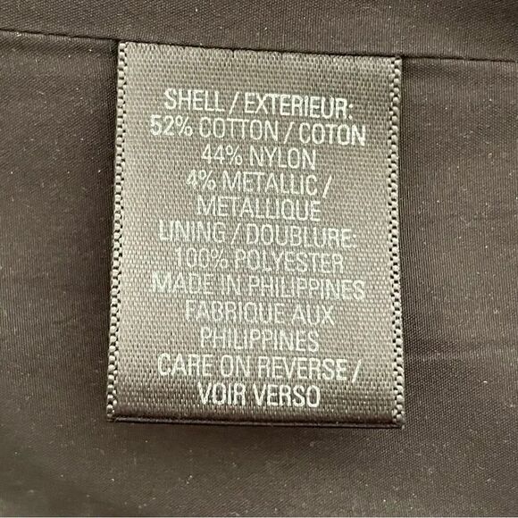 Tahari Black Gothic Button Down Shoulder Pads Lined Office Blazer Jacket Sz 4 - Picture 7 of 13